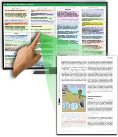 Hyperlinked Course Mind Palace with a linked journal article